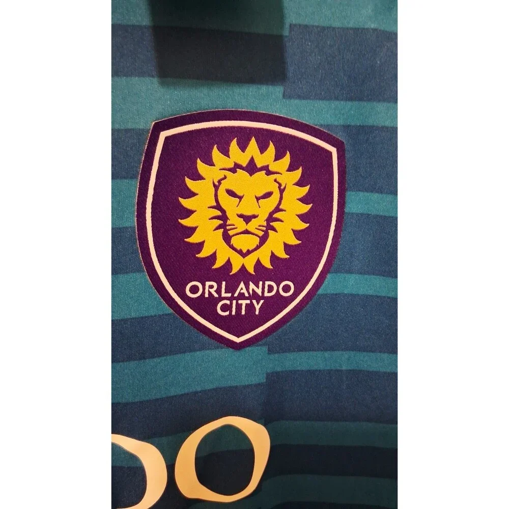 Orlando City SC Jersey Mens Large Blue MLS Soccer Adidas NWT Rare 2018
